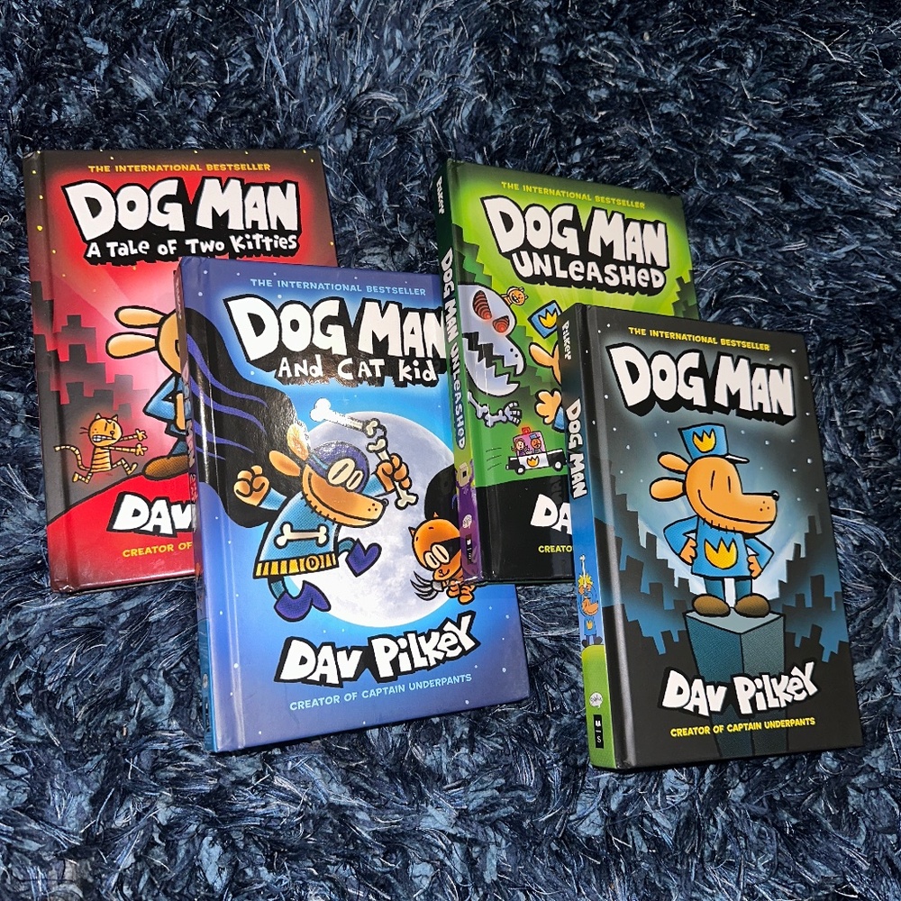 Dog man book collection